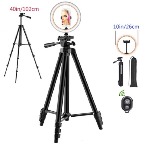 Transform Your Selfie Game with the Ring Mobile Phone Holder Bracket Tripod