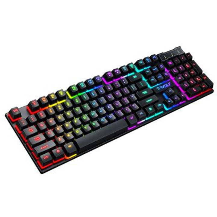 Elevate Your Gaming Experience with the Gaming USB Luminous Wired Keyboard
