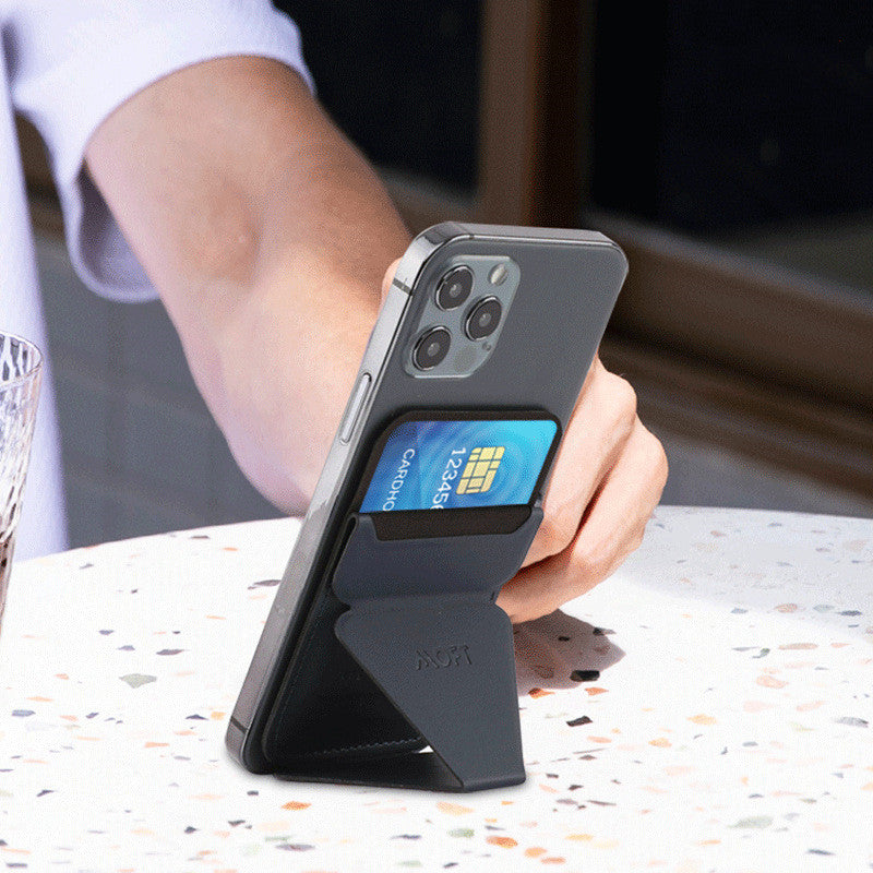Experience the Convenience of the Magnetic Card Holder Mobile Phone Holder