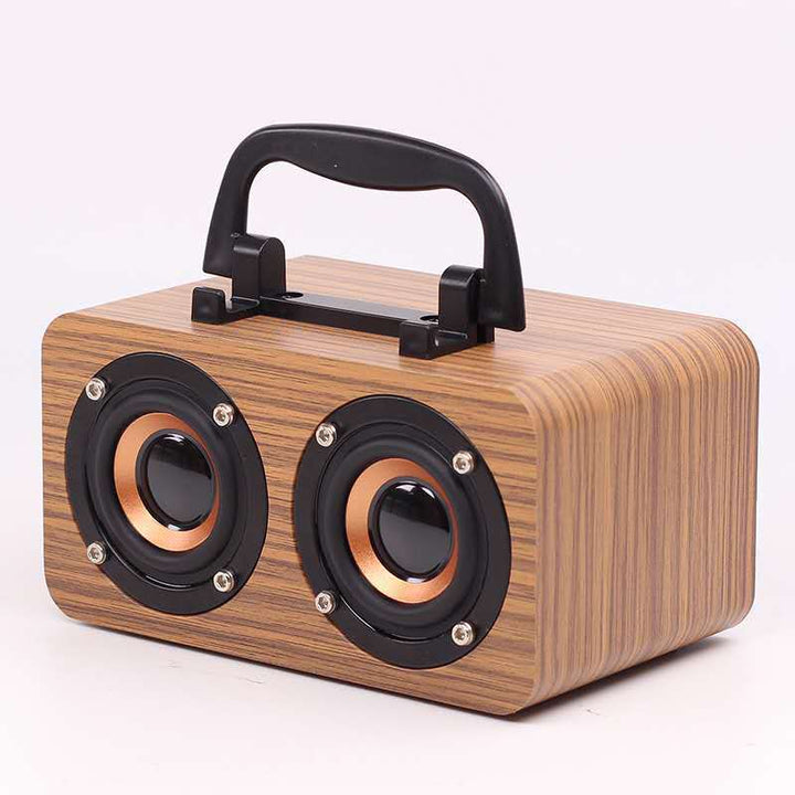 Experience Sound Like Never Before with Our Wooden Wireless Bluetooth Speaker