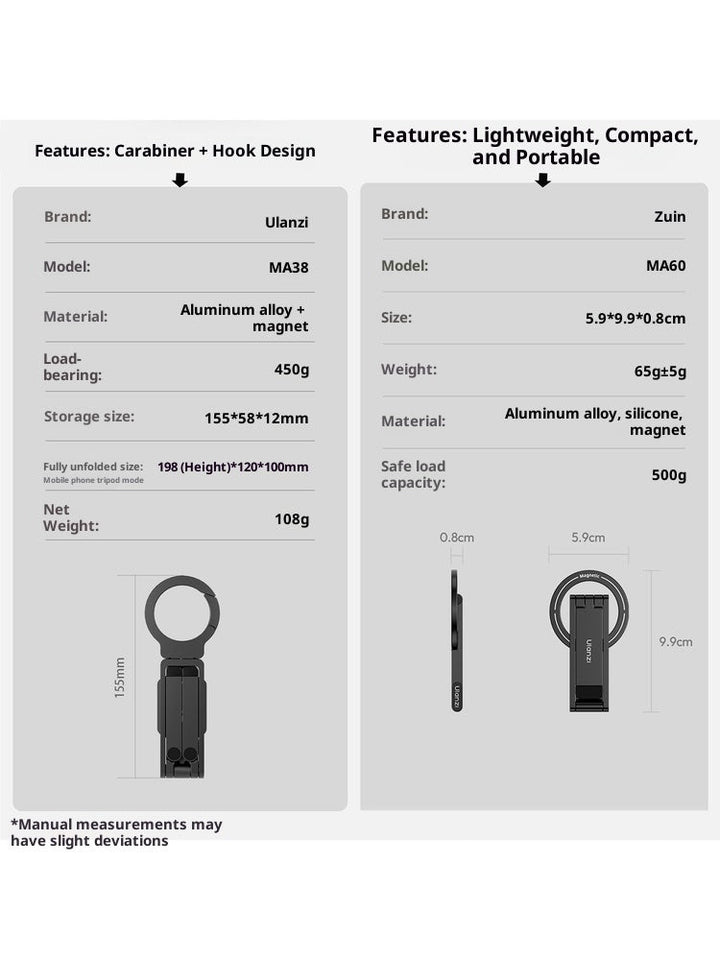 Capture Stunning Moments with the MagLock Phone Photography Mount Carabiner