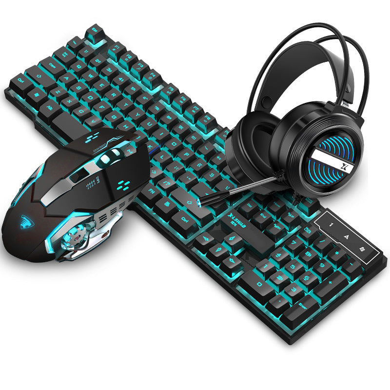 Glare Keyboard And Mouse Set Manipulator