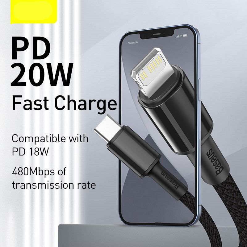 Mobile phone PD fast charging data cable