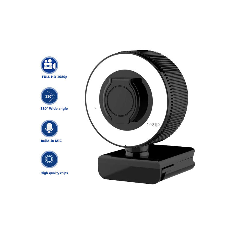 Autofocus HD Webcam with webcam cover