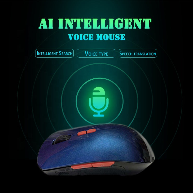 Smart voice wireless mouse