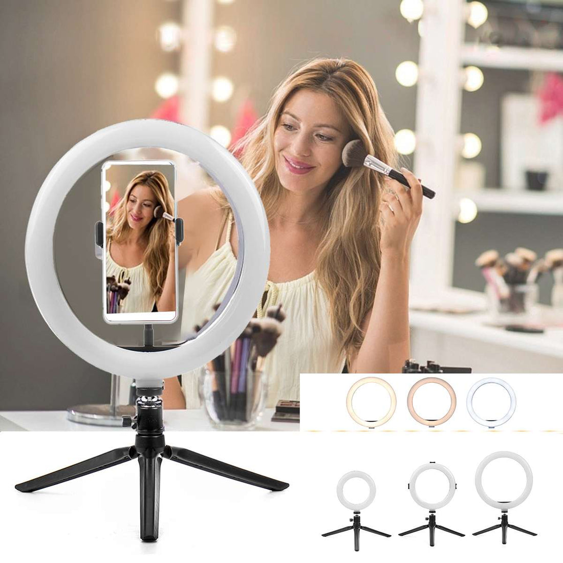 Compatible with Apple Beauty light fill light tripod