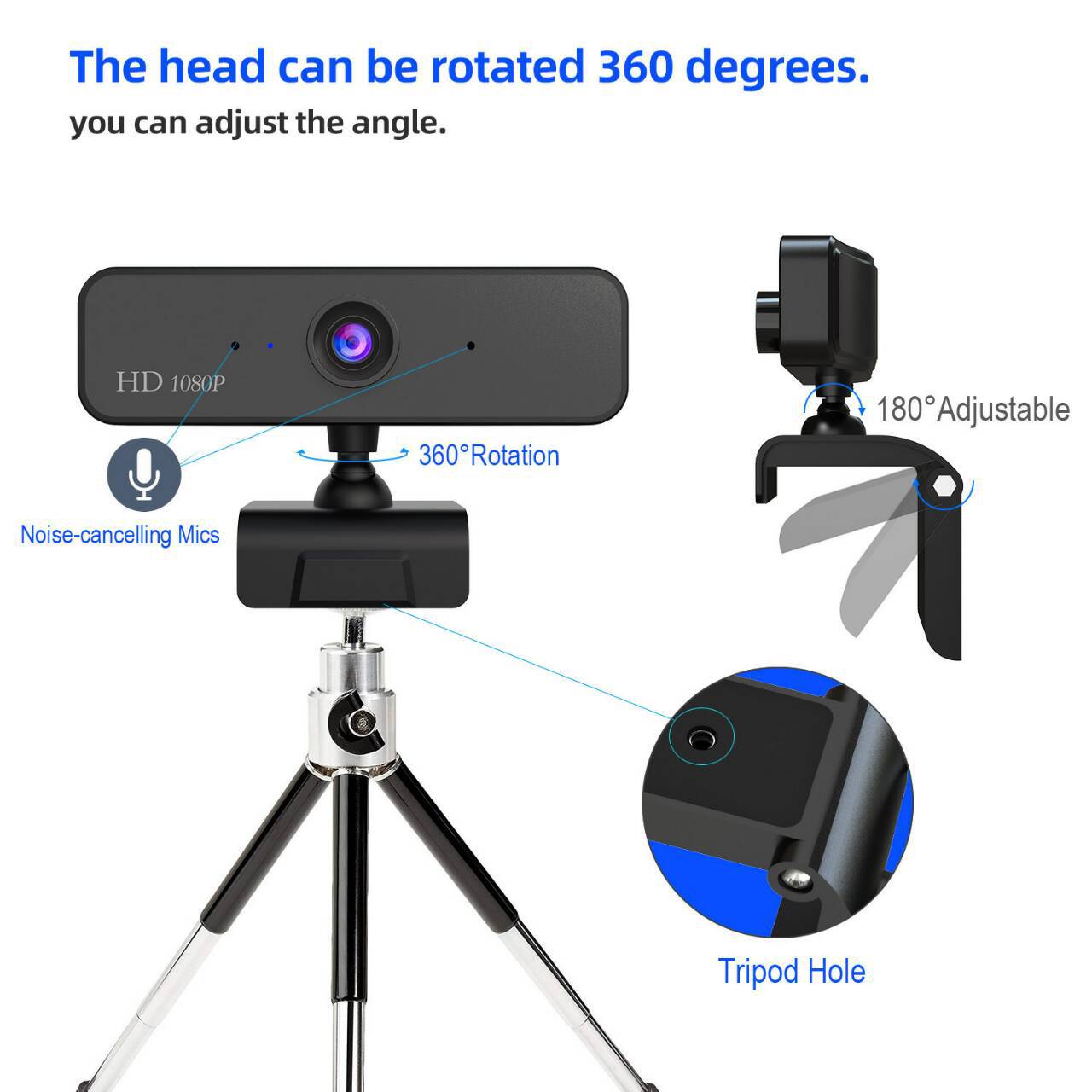 Beauty 4K Auto Focus Computer Camera