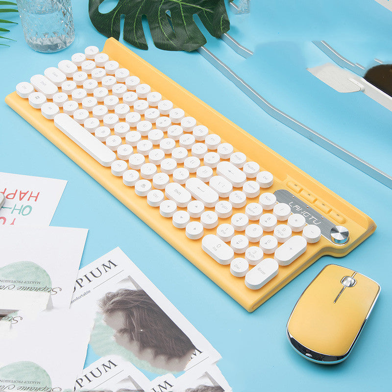 Charging Wireless Keyboard Mouse Set