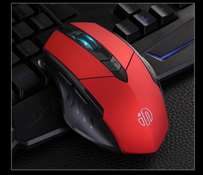 Mouse Wired Usb Macro Mute Silent Gaming