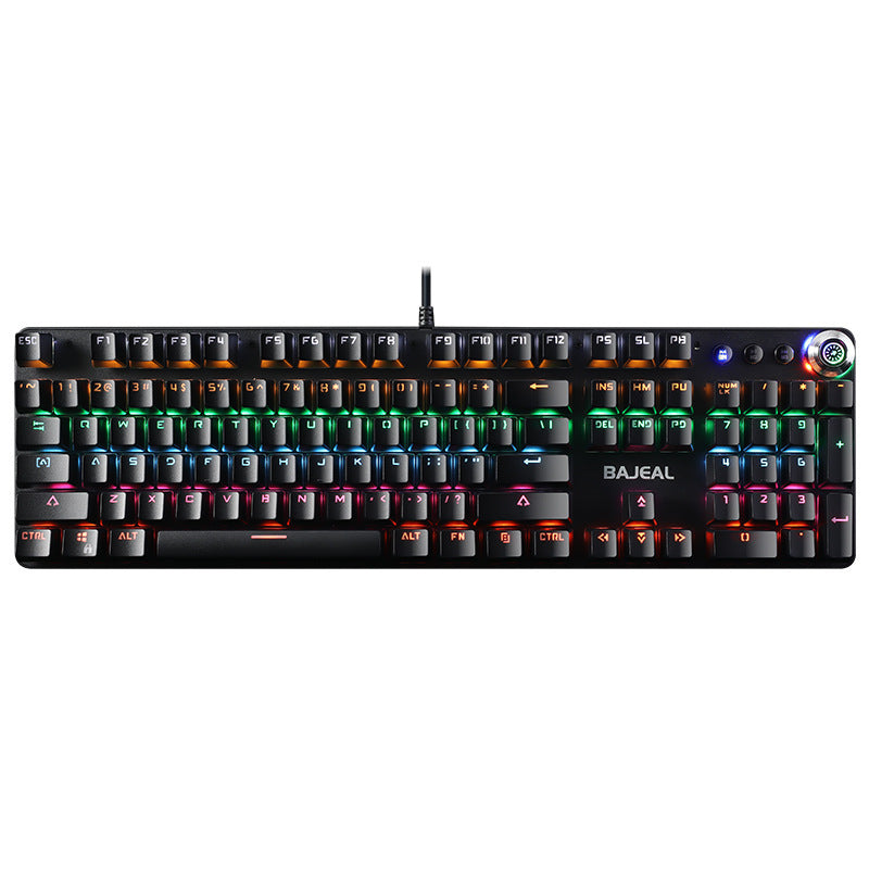 Metal Real Mechanical Keyboard Wired