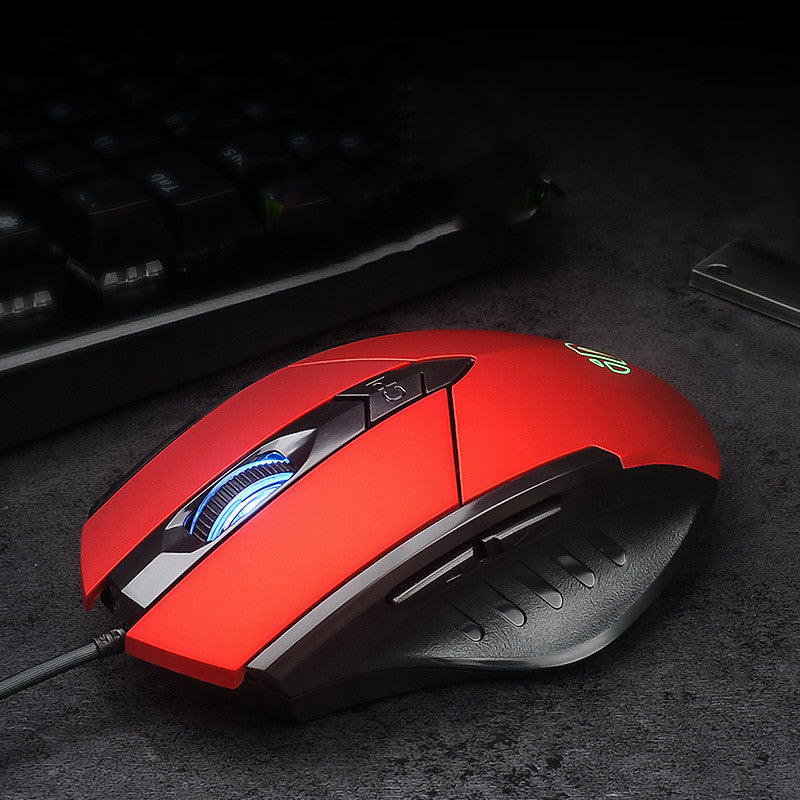 Mouse Wired Usb Macro Mute Silent Gaming