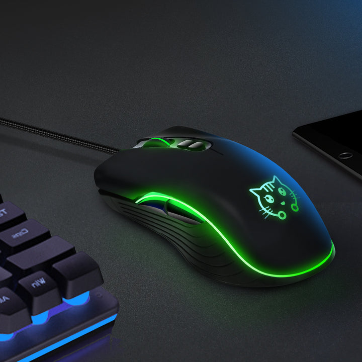 Cat Wired Gaming Electronic Sports Mouse
