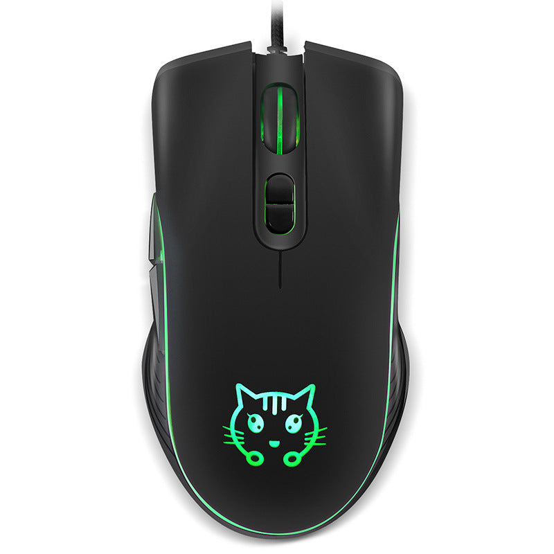 Cat Wired Gaming Electronic Sports Mouse