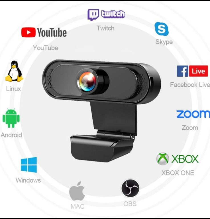 Drive-free Computer USB Webcam