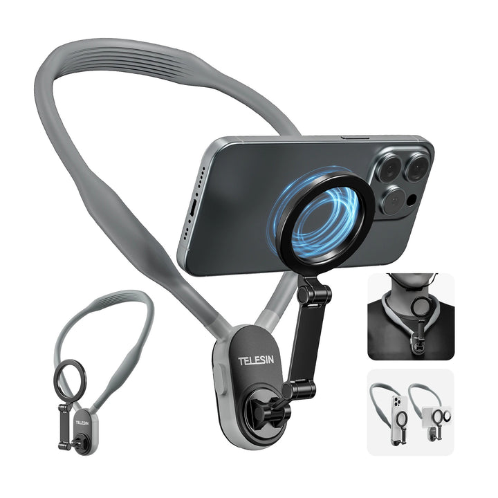 Magnetic Suction Cell Phone Neck Hanging Bracket