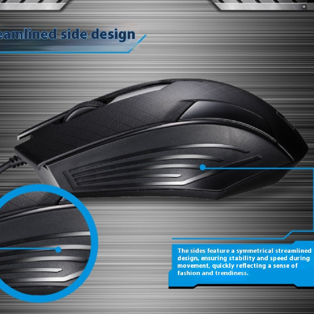 Fashion Personality USB Wired Desktop Mouse
