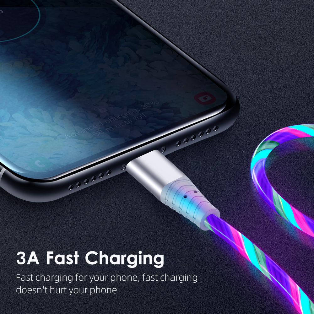 Luminous Mobile Phone Data Cable