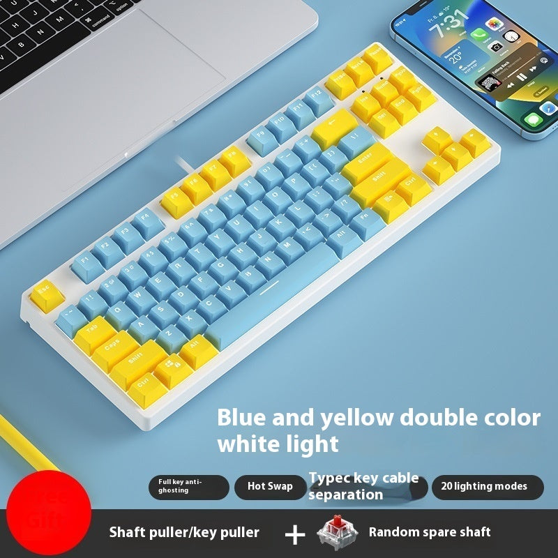 87 Key Wired Game Mechanical Keyboard