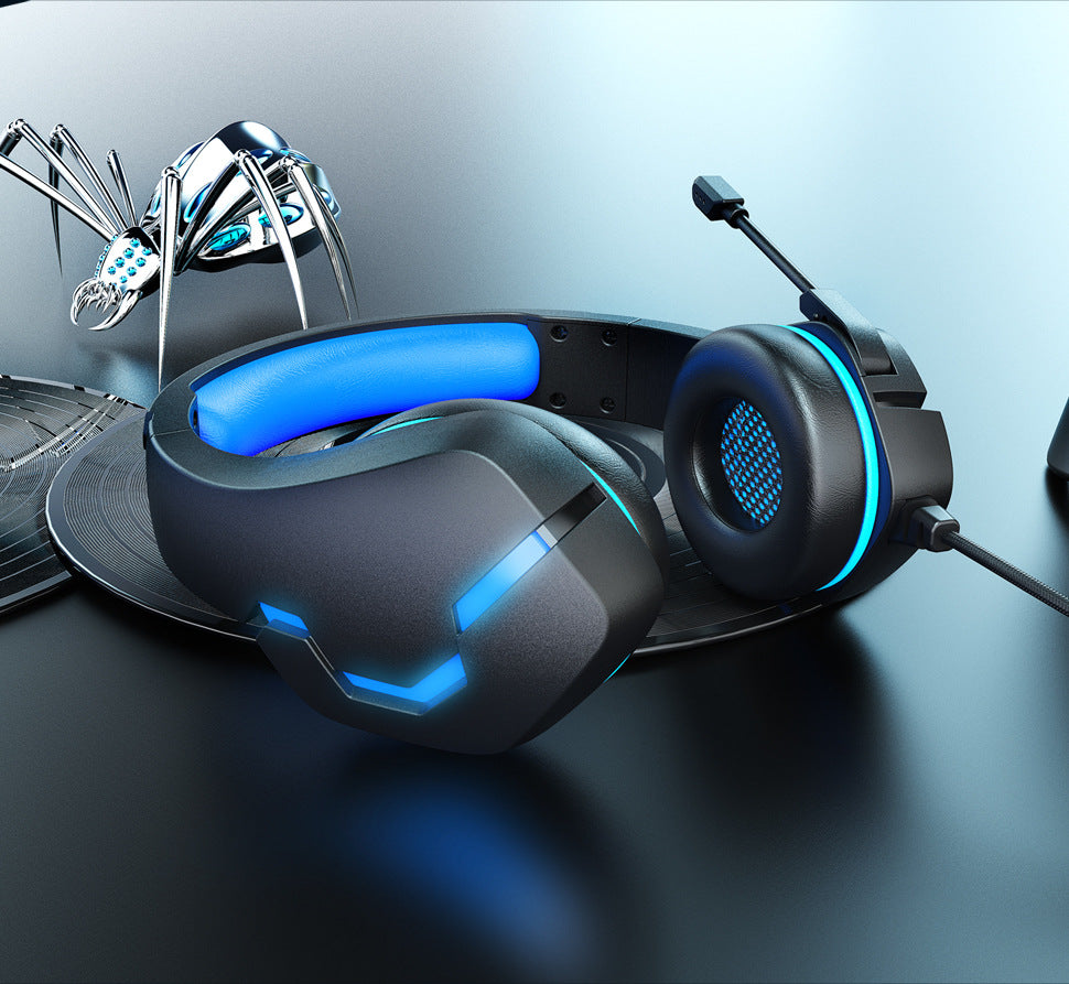 Gaming Headset With Mic And LED Lights